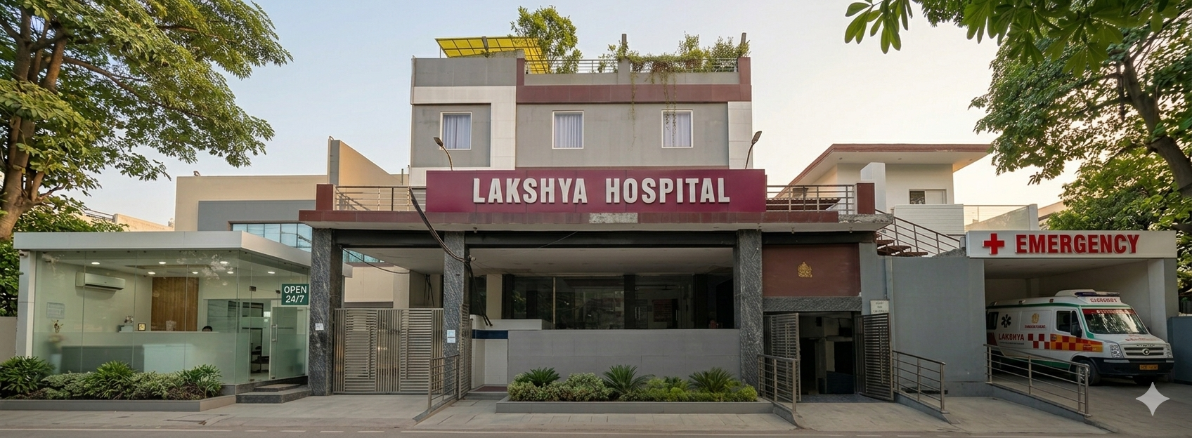 Lakshya Hospital Building